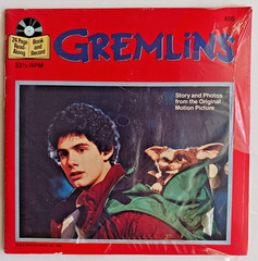 Gremlins 466 Read Along BOOK & RECORD Factory Sealed