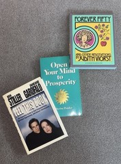 Vintage Hardcover Book Lot Ben Stiller Judith Viorst Catherine Ponder 3 Books