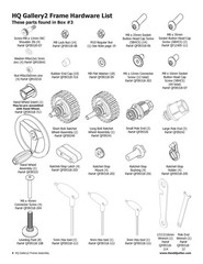 HANDI QUILTER Gallery2 Frame Assembly Manual 2024, FIXED – TOUGH COVERED