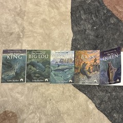 Lane Walker The Fishing Chronicles Paperback 5-Book Lot River King Big Lou