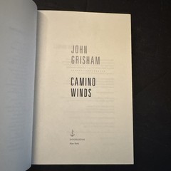 CAMINO WINDS by John Grisham 2020 First Edition Hardcover