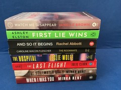 Lot of 8 – Suspense, PB by Minka Kent, Janelle Brown, Rachel Abbot & Others