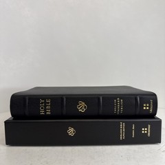 ESV Heirloom Bible (Alpha Edition)-Black Goatskin Leather Excellent