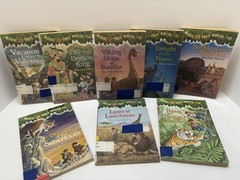 Mixed set of 8 The Magic Tree House series books Paperback