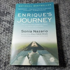 Enrique’s Journey Sonia Nazario 2006 Immigration Nonfiction Trade Paperback Book