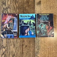 90s Horror Sci Fi YA Paperback Book Lot 15 Juvenile Fiction Graveyard School