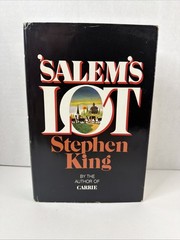 Stephen King- Salem’s Lot Hardcover Book 1975 Doubleday Dust Jacket It