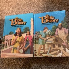 The Bible Story Complete 10 Vol. Book Full Set 1-10 Arthur Maxwell 1979