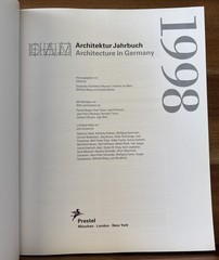 DAM Architektur Jahrbuch 1998 Architecture in Germany Paperback – Prestel