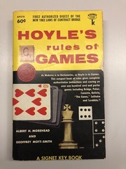 Hoyle’s Rules of Games by Albert H. Morehead and Geoffrey Mott-Smith 1963