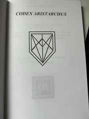 Codex Aristarchus by A. Morain (2016, Trade Paperback)