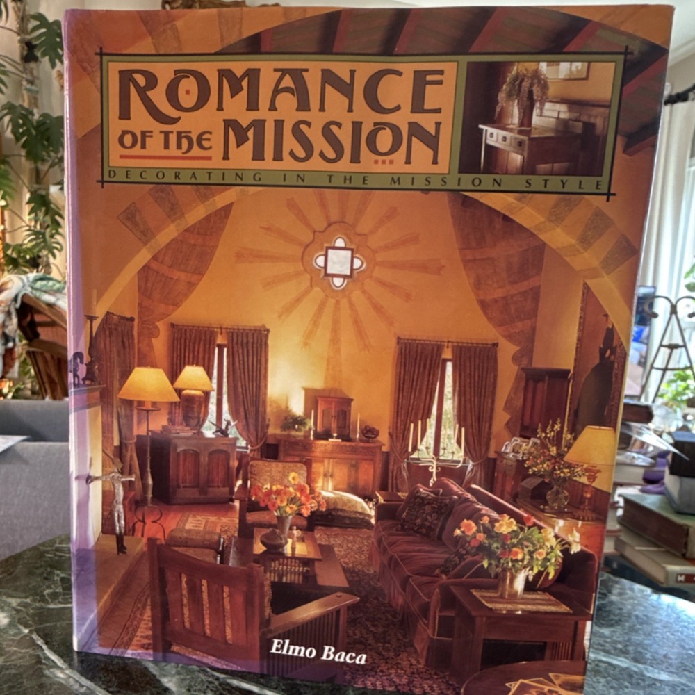 Gibbs Smith Publisher Romance of the Mission Elmo Baca Hardcover 1996 1st Ed