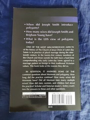 Mormons and Polygamy by Jessie L. Embry (2008, Trade Paperback)