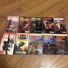 Miscellaneous lot Of SOBs Soldiers Of Barrabas Phoenix Force The Black Berets
