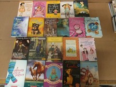 Lot of 20 Chapter Books for GIRLS Youth Early Reader Young Adult Children RANDOM