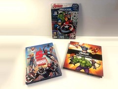 Marvel Comics Avengers Lot – Storybook Collection Create-A-Scene 5-Minute Storie
