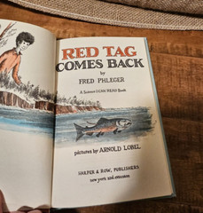 Red Tag Comes Back by Fred Phleger pictures Arnold Lobel vintage 1961 hardcover