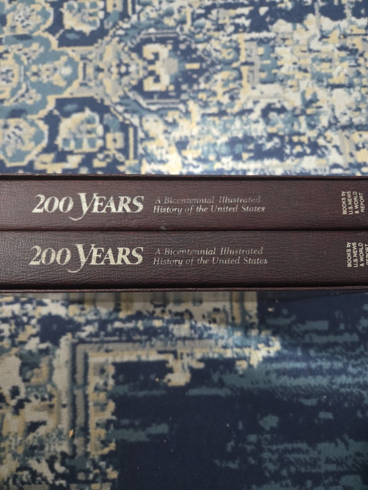 200 YEARS A Bicentennial Illustrated History of The United States BOX SET 2 Book
