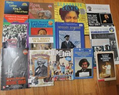 Lot of 17 Children’s African American Biography books Grades 3 and up
