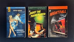 David Goodis 7 Book Collection Noir Black Lizard Vintage Hard Case Crime Lot