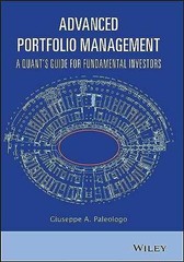 Advanced Portfolio – Hardcover, by Paleologo Giuseppe A. – Very Good b