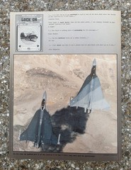 Lock On No 2 F-16 Fighting Falcon Aircraft Photo File Verlinden Publications1984