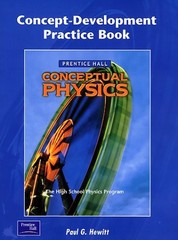 CONCEPTUAL PHYSICS CONCEPT-DEVELOPMENT PRACTICE BOOK By Prentice Hall **Mint**