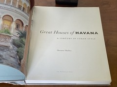 Great Houses of Havana By Hermes Mallea Hardcover Book Photographs