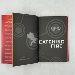 The Hunger Games Trilogy Suzanne Collins Scholars’ Press Hardcover Black
