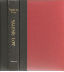 SALEM’S LOT STEPHEN KING HARDCOVER BOOK CLUB EDITION MISSING DUST JACKET MP8AA