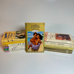 13 Vintage Dell Regency Romance Book Lot Anne Stuart Kay Hooper Paperback Bundle