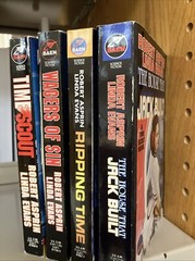 Time Scout Book #1 – #4 by Robert L. Asprin and Linda Evans (Lot of 4 MMPBs)