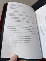 Berean Standard Bible, 3rd Edition, Red Badalassi Carlo Cowhide