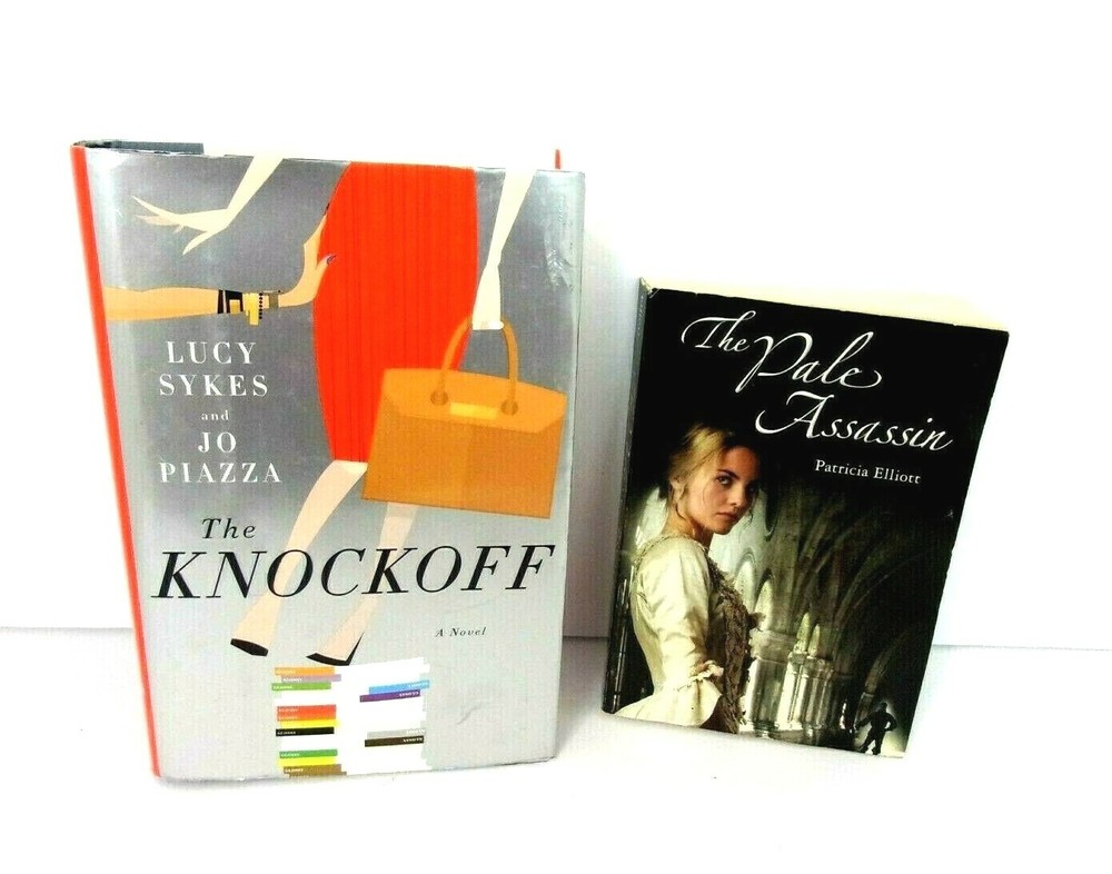 Lucy Sykes And Jo Piazza Books The Knockoff Book Hardcover Set Of 2 Dust Jacket
