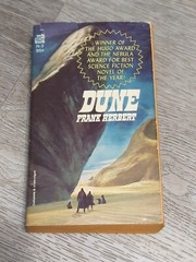 Dune by Frank Herbert. 1965 Ace N-3 First Paperback Edition $0.95 Sci-fi Classic