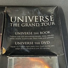 Universe The Grand Tour Book DVD Set Nicolas Cheetham Space Cosmos 2008 Unused