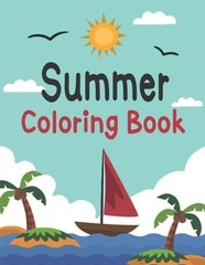 Summer Coloring Book: Easy Coloring Book Featuring Relaxing Vacation by Oussama