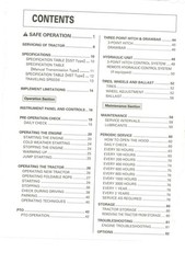 KUBOTA L3010 L3710 L4310 L4610 OPERATORS MANUAL, LOOP BIND – PROTECTIVE COVERING