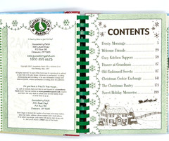 Gooseberry Patch Cookbook Christmas in the Country Recipes 2007- 222 pages
