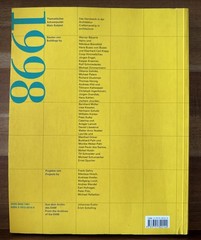 DAM Architektur Jahrbuch 1998 Architecture in Germany Paperback – Prestel