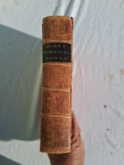 Poetical Works of Robert Burns Leather cover 1800s