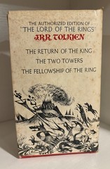 The Lord of the Rings by JRR Tolkien 1966 Ballantine Books Rare Box Set