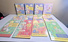 NEW Vintage Lot of 17 Precious Moments Coloring Activity Books Book UNUSED ++