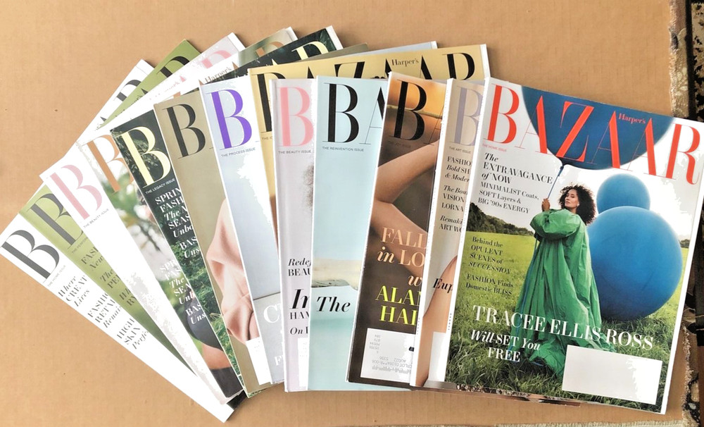 Harper’s Bazaar Magazine Back Issues (13), 2021, 2022