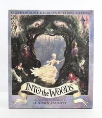 INTO THE WOODS Hudson Talbott, Stephen Sondheim & James Lapine 1988 1st HBDJ EXC