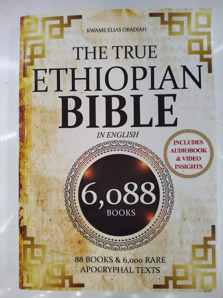 The True Ethiopian Bible COMPLETE English 88 African Scriptures, Enoch, Meqabyan