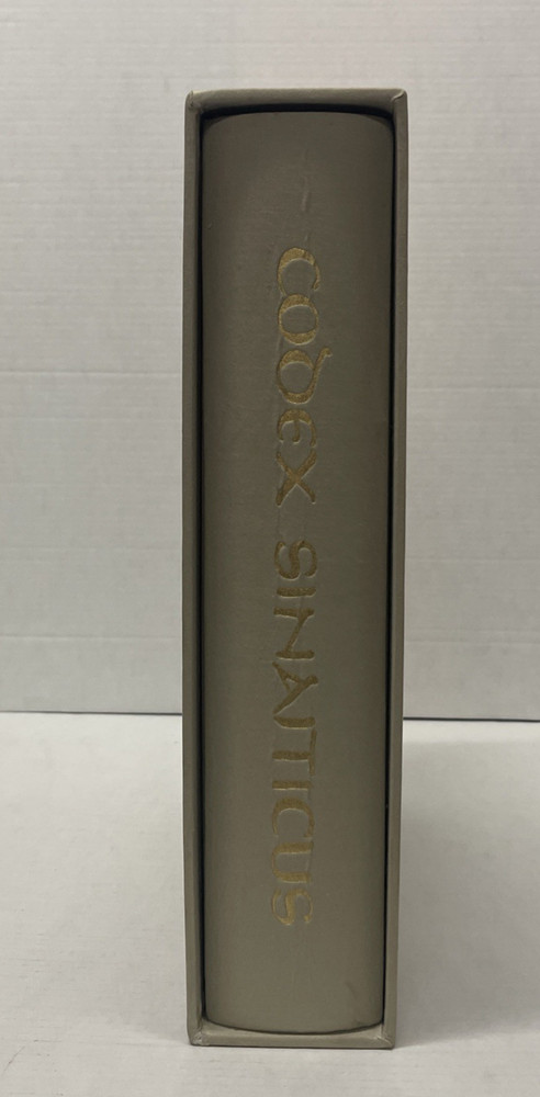 Codex Sinaiticus: Facsimile Edition by Hendrickson Pub (Greek) HC Slipcase
