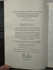 The Republic of Thieves, SIGNED AND NUMBERED, Scott Lynch, Broken Binding