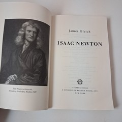 Isaac Newton James Gleick Vintage Books Paperback Illustrated Biography 2004