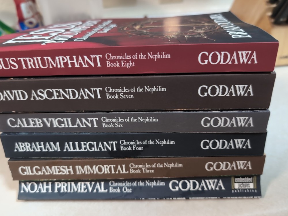 Chronicles of the Nephilim Lot of 7 Books #1, 3, 4 – 8 Brian Godawa Paperback